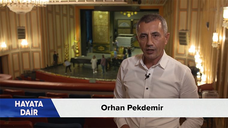 Orhan Pekdemir ist auf TRT Eba TV!