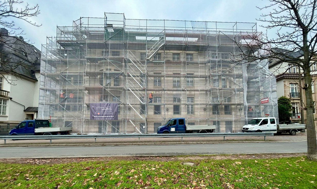 PROJEKT FÜR DIE RESTAURIERUNGSARBEITEN AN DEM GEBÄUDE IN DEUTSCHLAND/FRANKFURT DER YUNUS-EMRE-INSTITUT