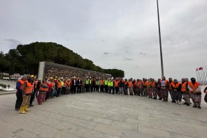 Wir beteten für unsere Bürger, die bei dem Erdbeben am 6. Februar 2023 ihr Leben verloren haben.