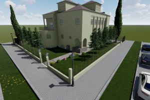 PROJEKT FÜR DIE RESTAURIERUNGSARBEITEN AN DEM GEBÄUDE IN POLEN/ WARSCHAU DER YUNUS-EMRE-INSTITUT UND ENTWURF UND HERSTELLUNG DER AUSSTATTUNG