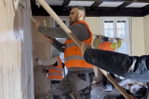 PROJEKT FÜR DIE RESTAURIERUNGSARBEITEN AN DEM GEBÄUDE IN DEUTSCHLAND/FRANKFURT DER YUNUS-EMRE-INSTITUT