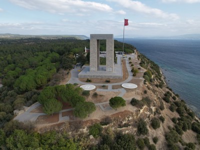 Projekt Für Die Landschaftsgestaltungs- Und Restaurierungsarbeiten Am Denkmal Der Märtyrer Von Çanakkale