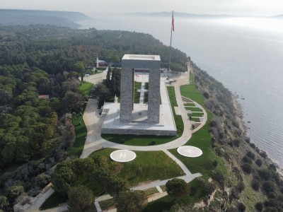 Projekt Für Die Landschaftsgestaltungs- Und Restaurierungsarbeiten Am Denkmal Der Märtyrer Von Çanakkale