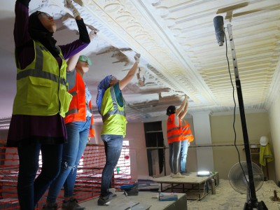 Projekt Für Die Restaurierungsarbeiten An Dem Gebäude Der Staatsoper Und Des Balletts