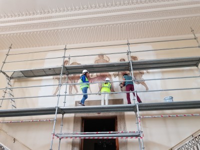 Projekt Für Die Restaurierungsarbeiten An Dem Gebäude Der Staatsoper Und Des Balletts