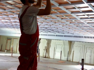 Projekt Für Die Restaurierungsarbeiten An Dem Gebäude Der Staatsoper Und Des Balletts