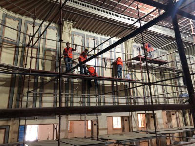 Projekt Für Die Restaurierungsarbeiten An Dem Gebäude Der Staatsoper Und Des Balletts