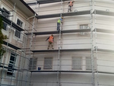 Projekt Für Die Restaurierungsarbeiten An Dem Gebäude Der Staatsoper Und Des Balletts