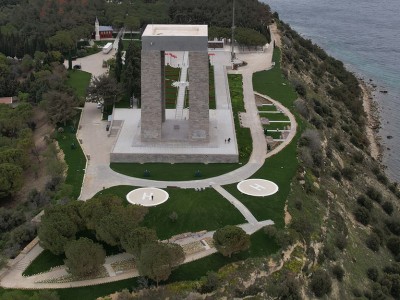 Projekt Für Die Landschaftsgestaltungs- Und Restaurierungsarbeiten Am Denkmal Der Märtyrer Von Çanakkale