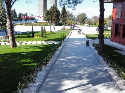 Projekt Für Die Landschaftsgestaltungs- Und Restaurierungsarbeiten Am Denkmal Der Märtyrer Von Çanakkale