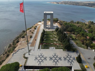 Projekt Für Die Landschaftsgestaltungs- Und Restaurierungsarbeiten Am Denkmal Der Märtyrer Von Çanakkale