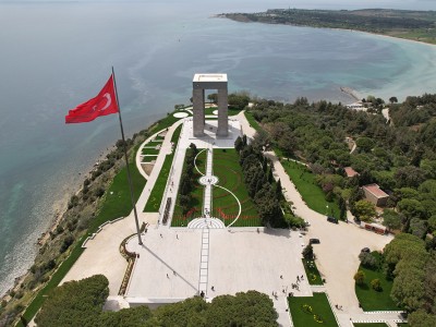 Projekt Für Die Landschaftsgestaltungs- Und Restaurierungsarbeiten Am Denkmal Der Märtyrer Von Çanakkale