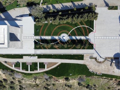 Projekt Für Die Landschaftsgestaltungs- Und Restaurierungsarbeiten Am Denkmal Der Märtyrer Von Çanakkale