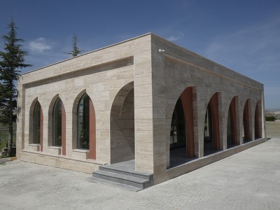 Überbauprojekt Für Das Besucheraufnahmezentrum Des Yunus Emre Grabs In Eskişehir