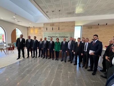 YUNUS EMRE TÜRBESİ ZİYARETÇİ KARŞILAMA MERKEZİ AÇILIŞI